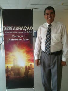 1st Elder Silas welcomes all to the Brazilian Lighthouse www.RestoreDFW.org Meetings in Portuguese in Carrolton.